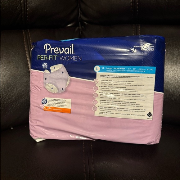 PREVAIL Per-Fit Women Extra Absorbency Incontinence Underwear Large 18/CT - Picture 10 of 10